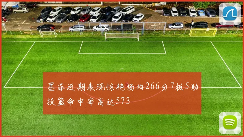 墨菲近期表现惊艳场均266分7板5助投篮命中率高达573